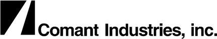 Comant Ind. Inc. Graphic Logo Decal