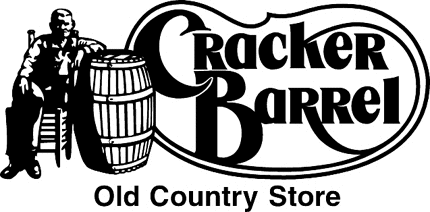 Cracker Barrel Graphic Logo Decal