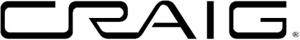 Craig Graphic Logo Decal