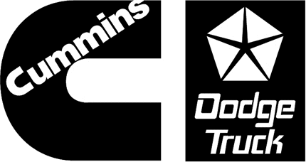 Cummings Dodge Truck Graphic Logo Decal