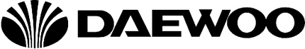 DAEWOO Graphic Logo Decal