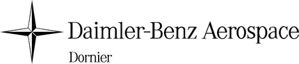 DAIMLER BENZ AEROSP Graphic Logo Decal