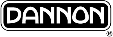 DANNON 2 Graphic Logo Decal