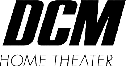 DCM HOME THEATER Graphic Logo Decal