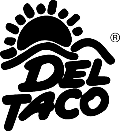 DEL TACO 1 Graphic Logo Decal