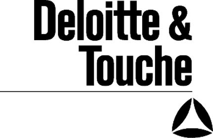 DELOITTE & TOCHE Graphic Logo Decal