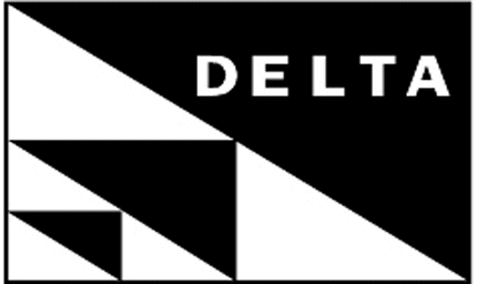 DELTA CARD Graphic Logo Decal