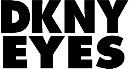 DKNY EYES Graphic Logo Decal