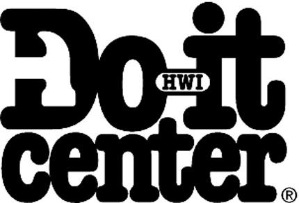 DO-IT CENTER 2 Graphic Logo Decal