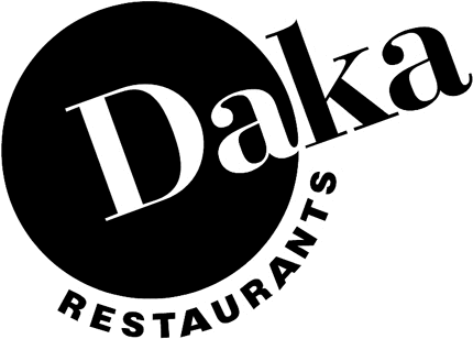 Daka Restauranst Graphic Logo Decal