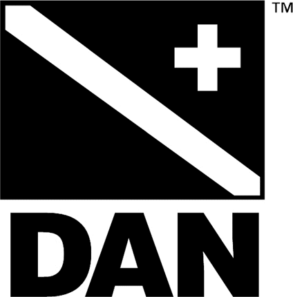 Diver DAN Graphic Logo Decal