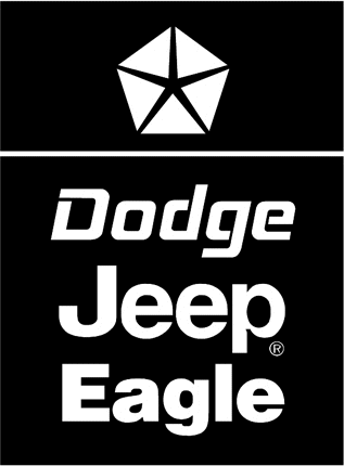 Dodge Jeep Eagle Graphic Logo Decal