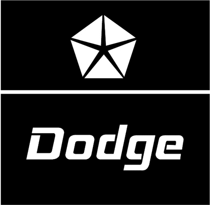 Dodge2 Graphic Logo Decal