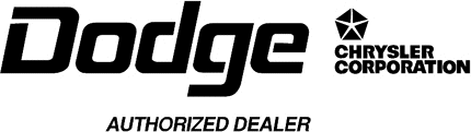 Dodge4 Graphic Logo Decal