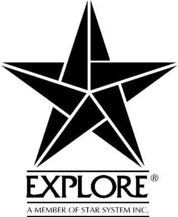 EXPLORE LOGO Graphic Logo Decal