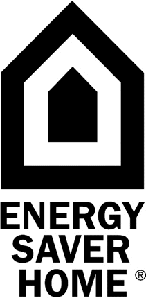 Energy Saver Home Graphic Logo Decal