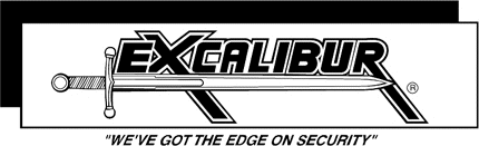 Excalibur Graphic Logo Decal