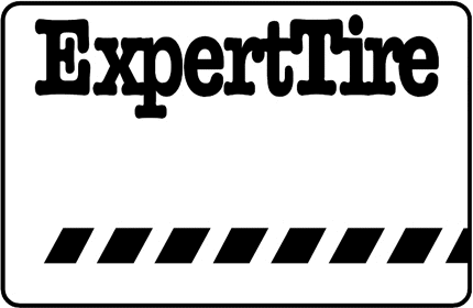 ExpertTire3 Graphic Logo Decal