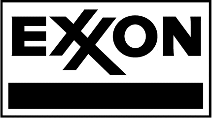 Exxon Graphic Logo Decal