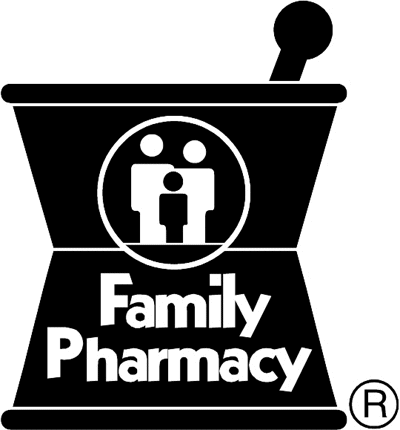 Family Pharmacy Graphic Logo Decal