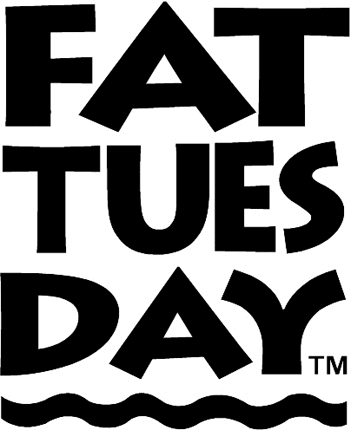 Fat Tuesdays2 Graphic Logo Decal