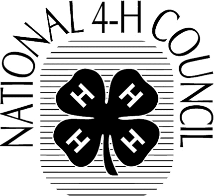 Four HNational Council Graphic Logo Decal