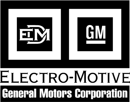 GM Electromotive Graphic Logo Decal