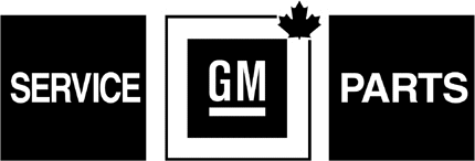 GM PARTS CANADA Graphic Logo Decal