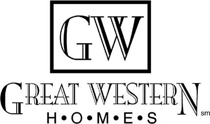 GREAT WESTERN HOMES Graphic Logo Decal