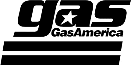 Gas America Graphic Logo Decal