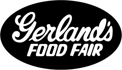 Gerlands Food Fair Graphic Logo Decal