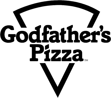 Godfathers Pizza Graphic Logo Decal