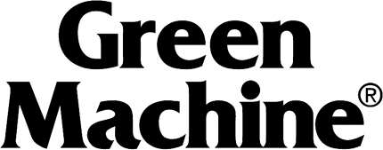 Green Machine Graphic Logo Decal