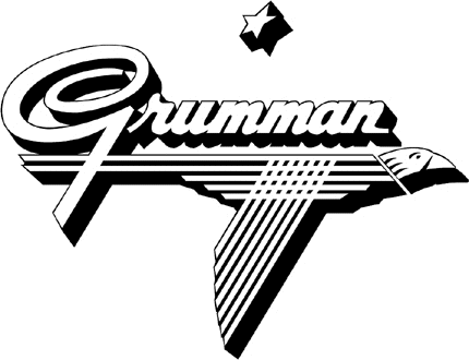 Grumman 2 Graphic Logo Decal