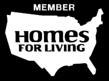 HOMES FOR LIVING-USA Graphic Logo Decal