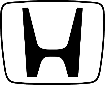 HONDA 2 Graphic Logo Decal Customized Online