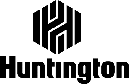 HUNTINGTON Graphic Logo Decal