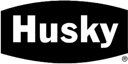 HUSKY CYCLES Graphic Logo Decal