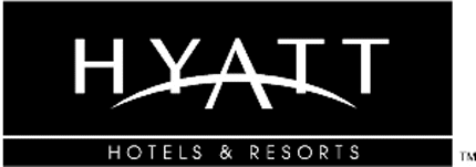 HYATT HOTELS & RESORTS Graphic Logo Decal