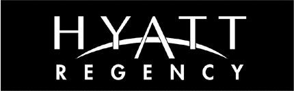 HYATT REGENCY Graphic Logo Decal