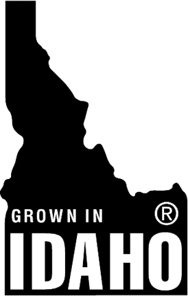 IDAHO GROWN Graphic Logo Decal