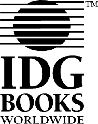 IDG BOOKS Graphic Logo Decal