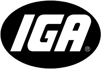 IGA Graphic Logo Decal