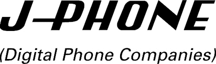 J-PHONE Graphic Logo Decal