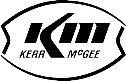 KERR McGEE Graphic Logo Decal