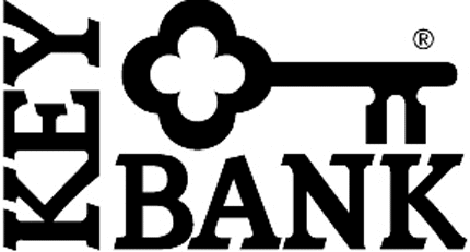 KEY BANK Graphic Logo Decal