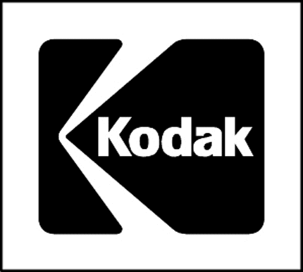 KODAK 2 Graphic Logo Decal