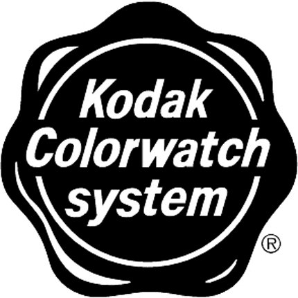 KODAK COLORWATCH Graphic Logo Decal