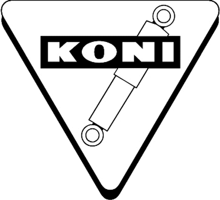 KONI SHOCKS Graphic Logo Decal