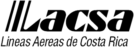 LACSA AIR 1 Graphic Logo Decal